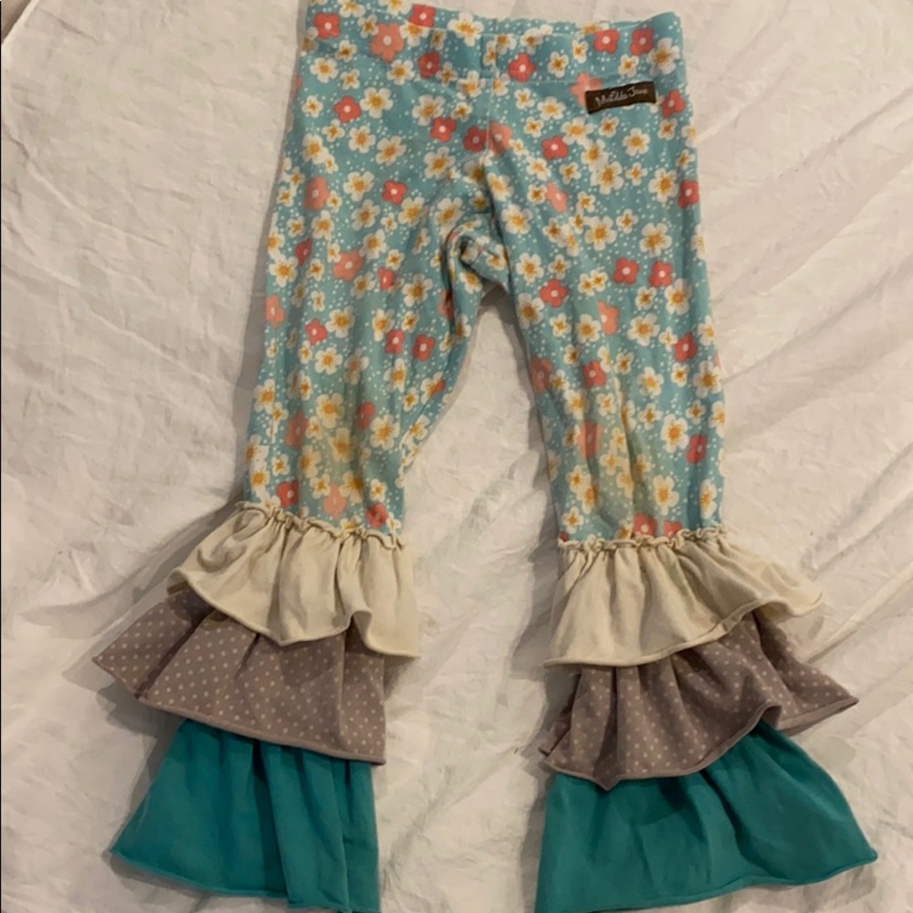 Matilda Jane ruffle leggings PLAY